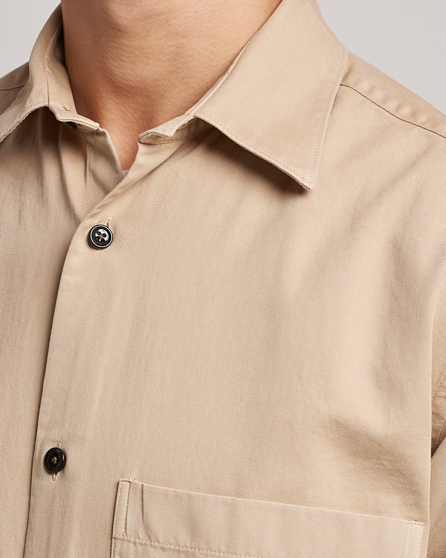 Uomini | Camicie | NN07 | Freddy Pocket Overshirt Light Khaki