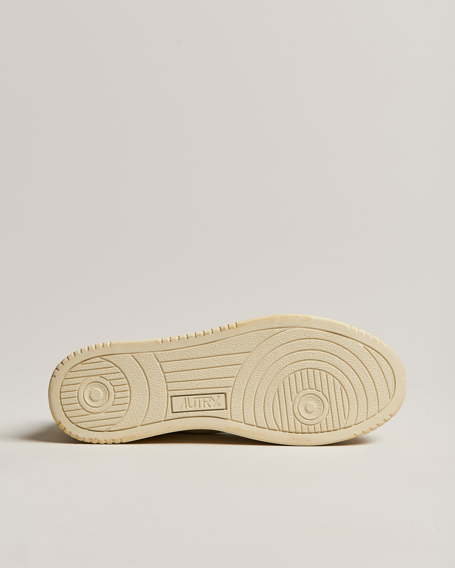 Uomini | Autry Super Vintage Low Leather/Suede Sneaker Leat White | Autry | Super Vintage Low Leather/Suede Sneaker Leat White