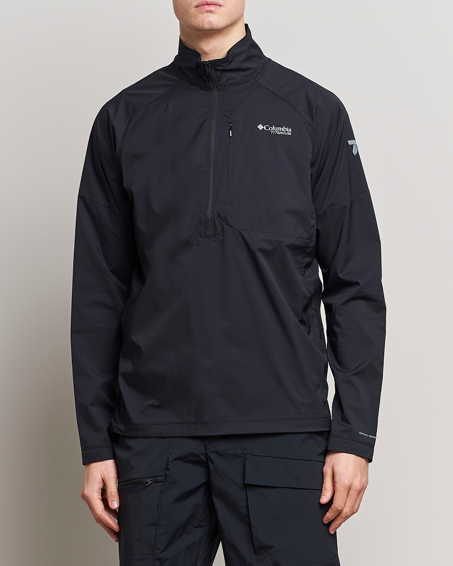 Uomini | Giacche | Columbia | Titan Pass Lightweigt Half Zip Jacket Black