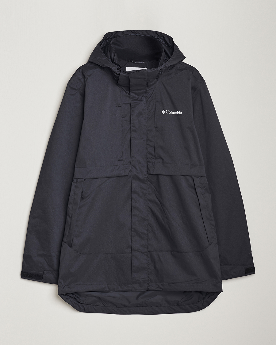Uomini | Giacche | Columbia | Wright Lake Rain Jacket Black
