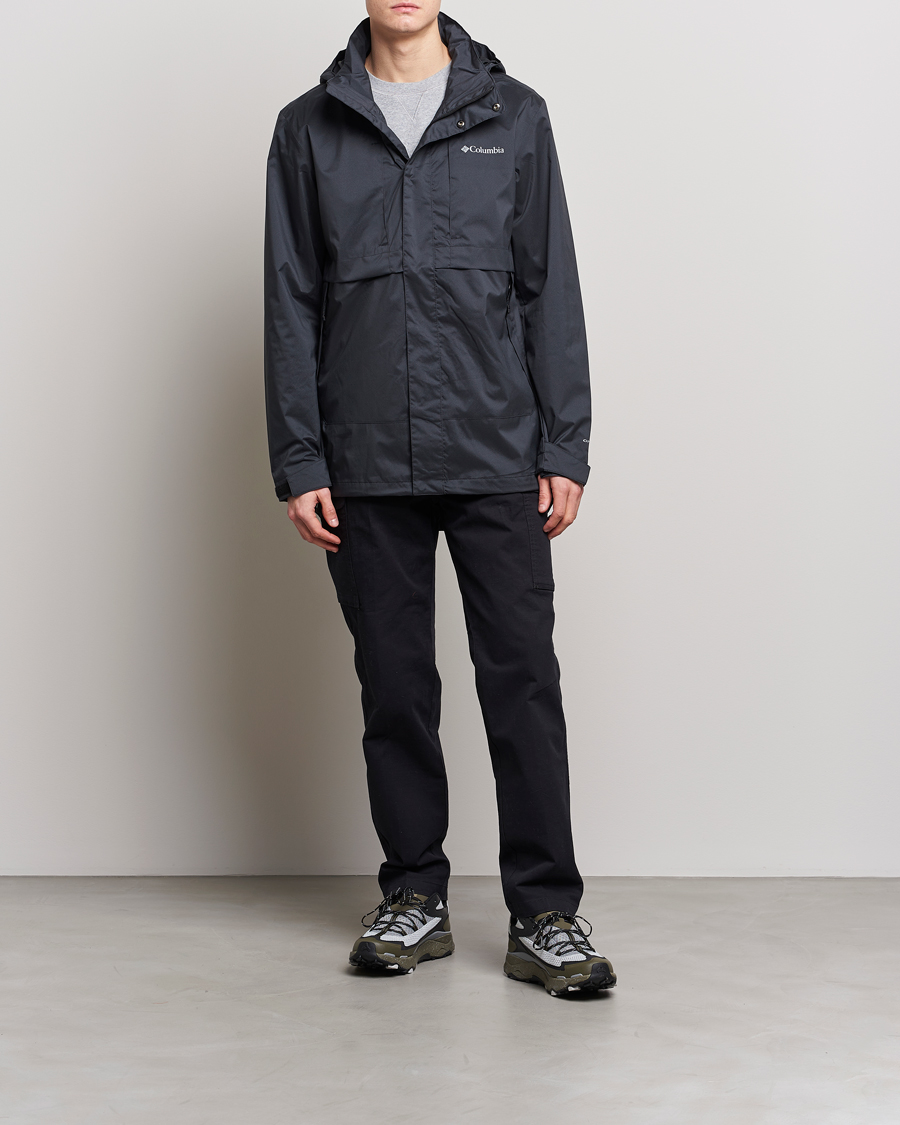 Uomini | Giacche | Columbia | Wright Lake Rain Jacket Black