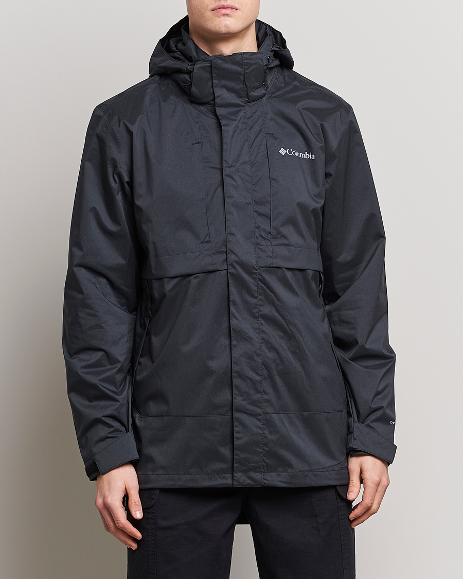 Uomini | Giacche | Columbia | Wright Lake Rain Jacket Black