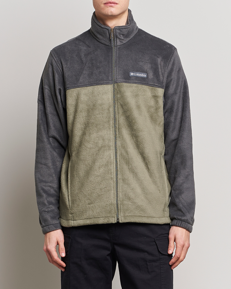 Uomini | Maglieria | Columbia | Steens Mountain Full Zip 2.0 Fleece Shark/Stone Green