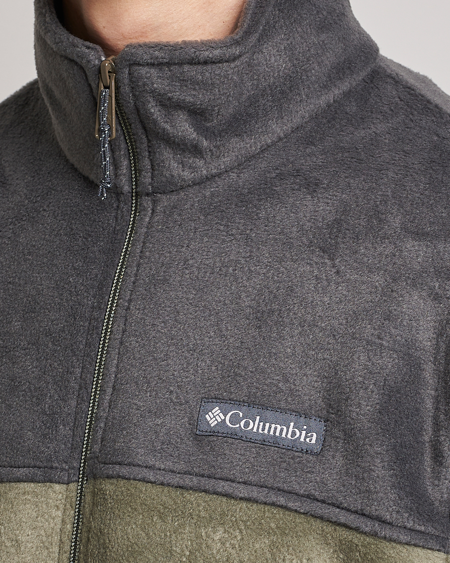 Uomini | Maglieria | Columbia | Steens Mountain Full Zip 2.0 Fleece Shark/Stone Green