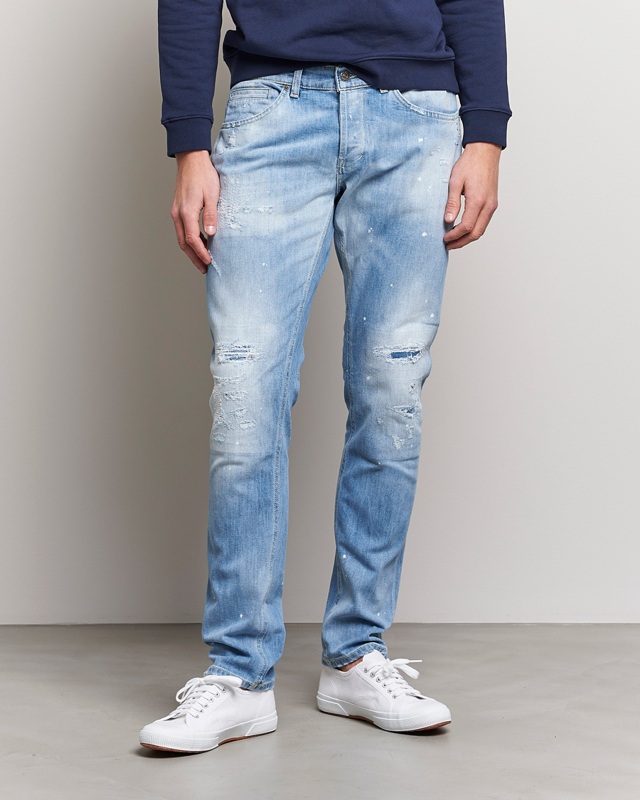 Uomini | Jeans | Dondup | George Jeans Light Blue