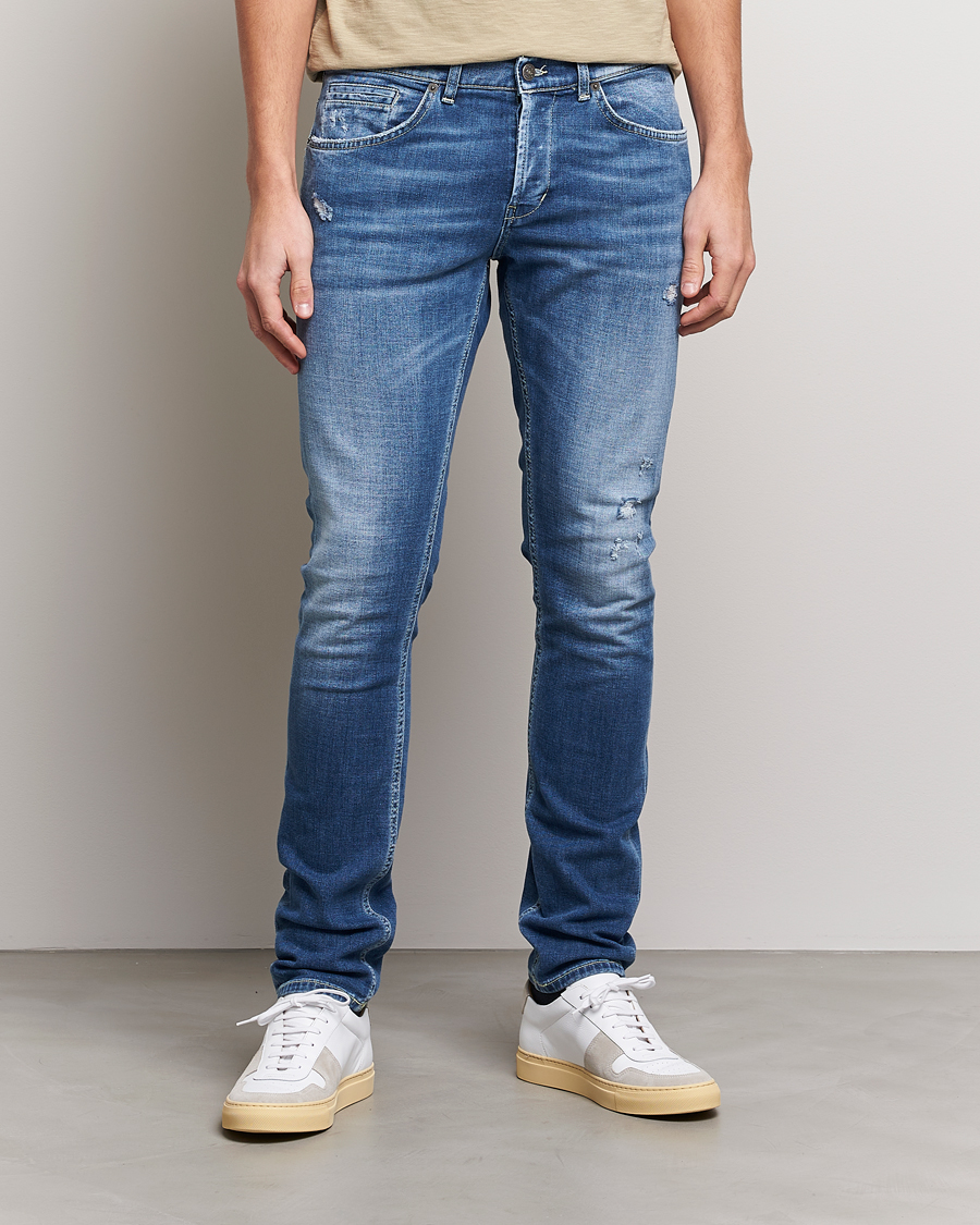 Uomini | Jeans | Dondup | George Jeans Mid Blue