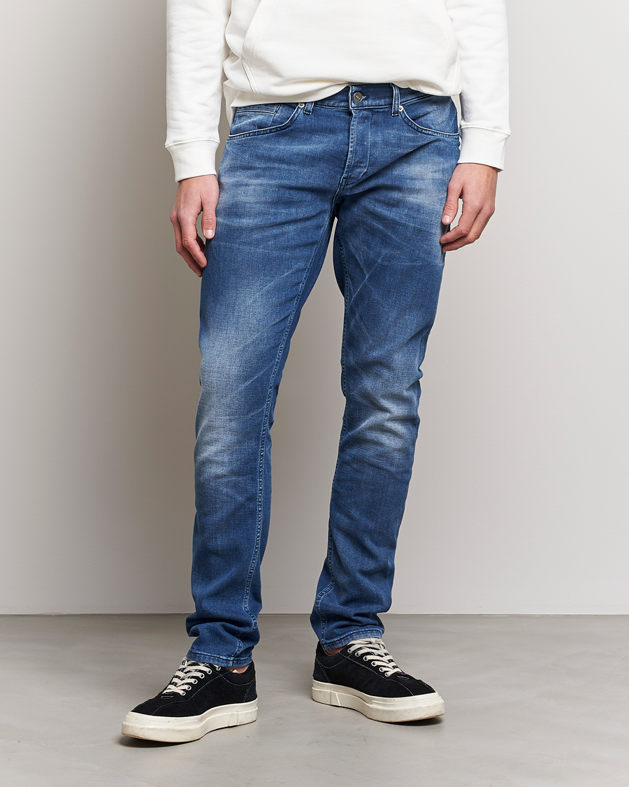 Uomini | Jeans | Dondup | George Jeans Mid Blue