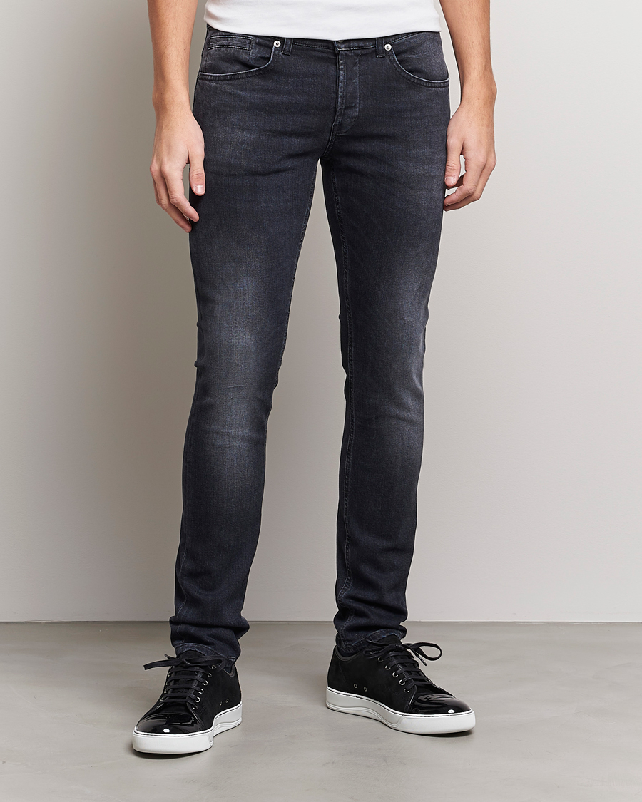 Uomini | Jeans | Dondup | George Jeans Worn Black