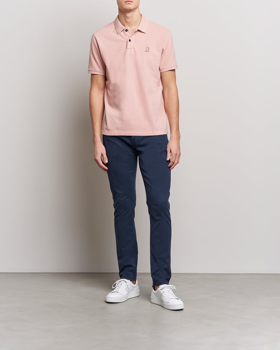 Uomini | Pantaloni | Dondup | George Gabardine 5-Pocket Navy