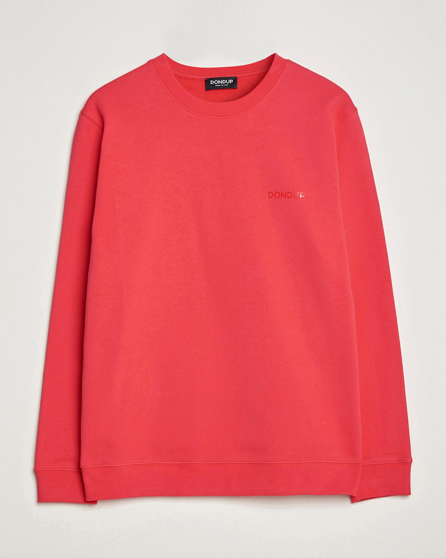 Uomini | Maglieria | Dondup | Logo Sweatshirt Coral