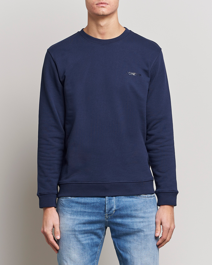 Uomini | Maglieria | Dondup | Logo Sweatshirt Navy
