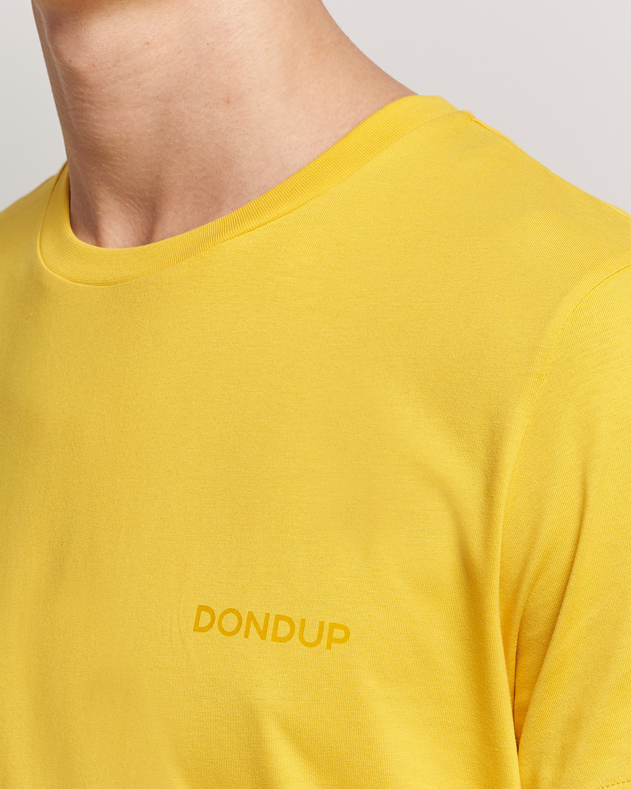 Uomini | T-shirt | Dondup | Crew Neck Tee Yellow