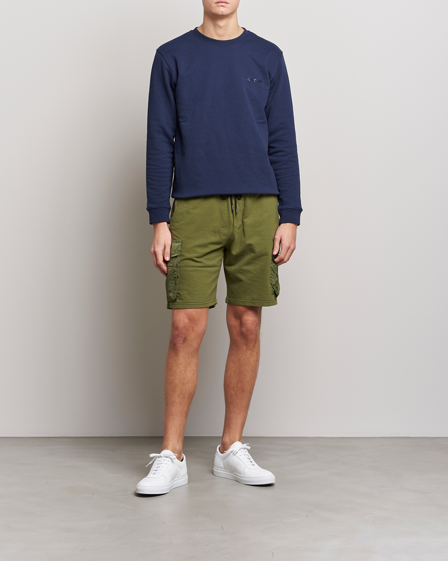 Uomini | Pantaloncini | Dondup | Jersey Shorts Olive