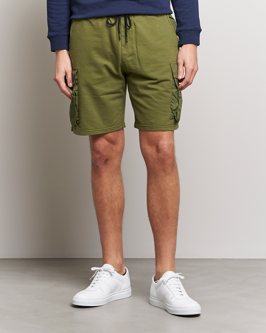Uomini | Pantaloncini | Dondup | Jersey Shorts Olive