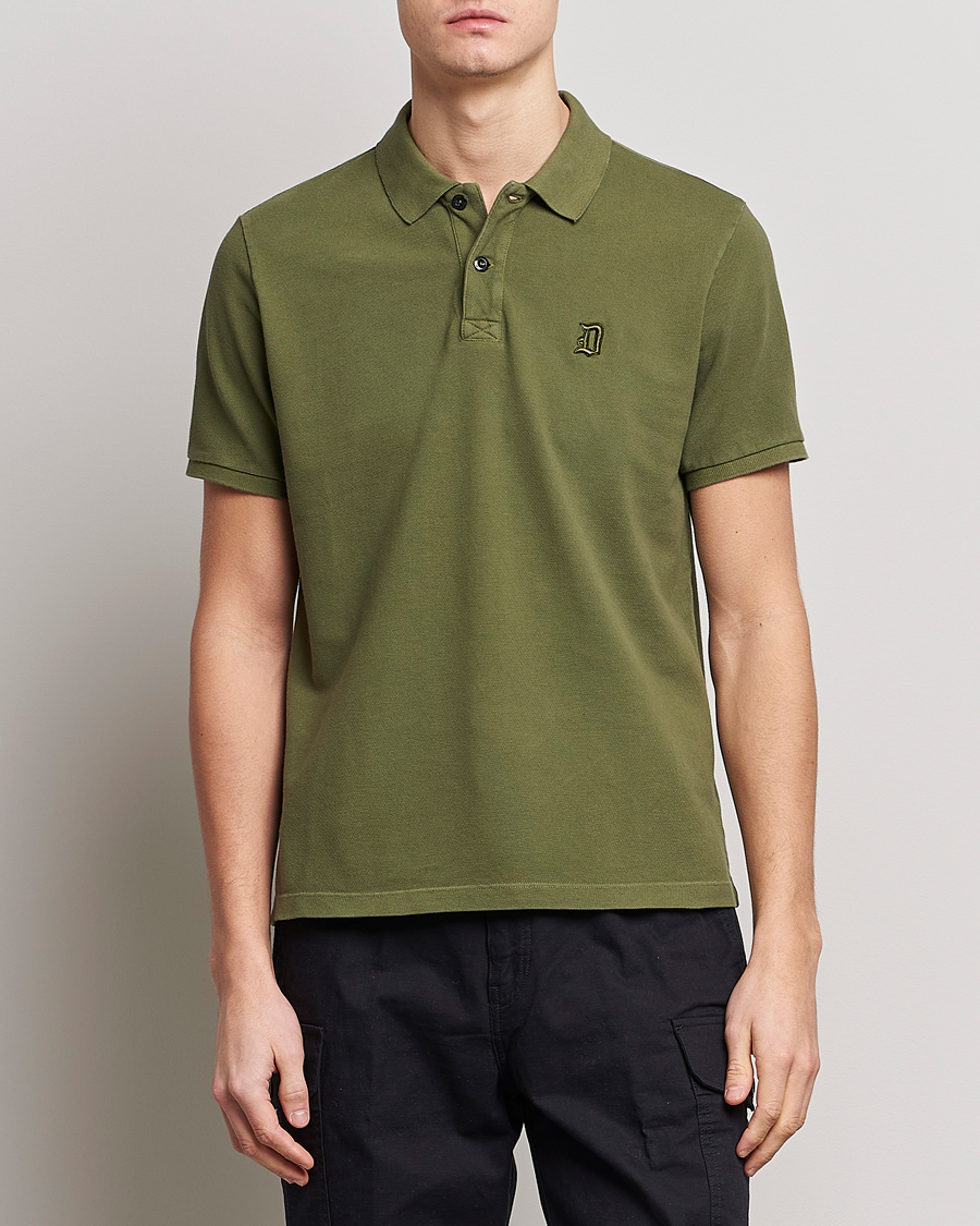 Uomini | Polo | Dondup | Cotton Pique  Olive