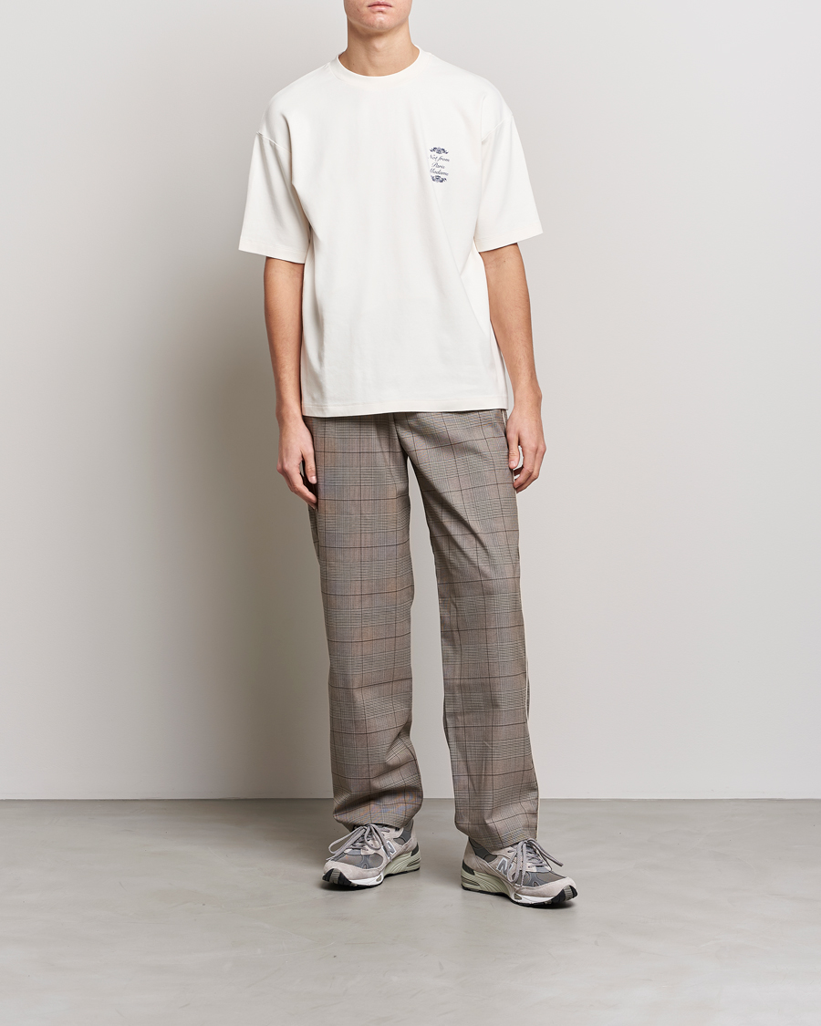 Uomini | T-shirt | Drôle de Monsieur | Ornaments T-Shirt Off White