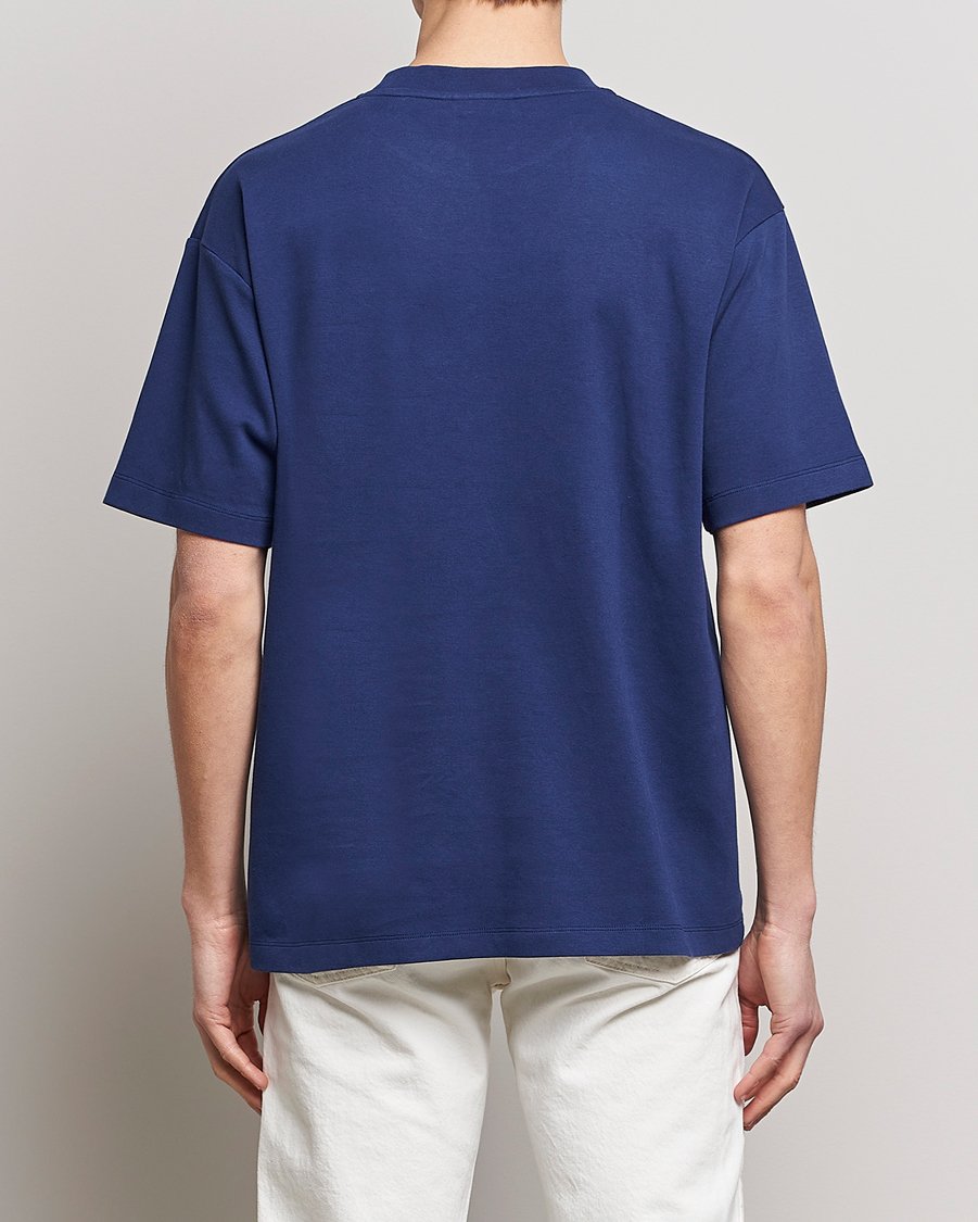 Uomini | T-shirt | Drôle de Monsieur | Pot de Fleur T-Shirt Navy