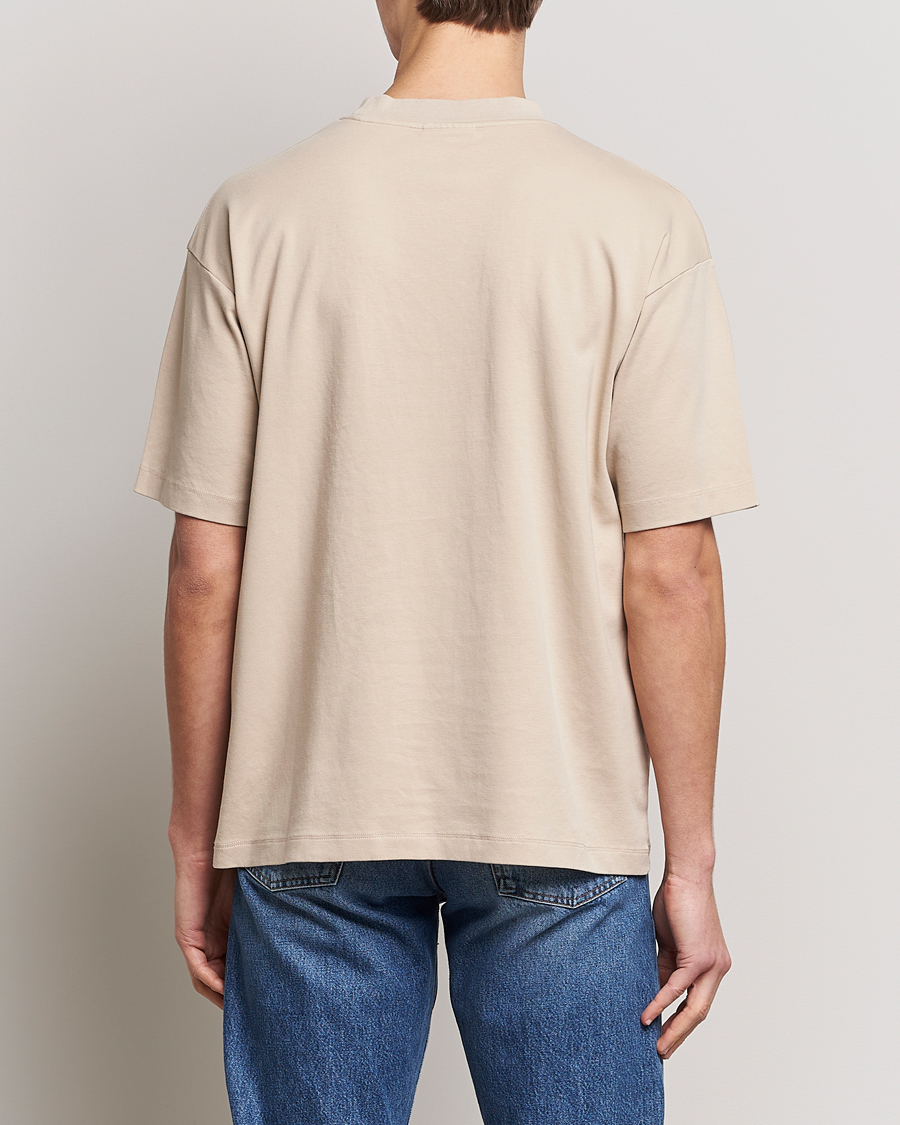 Uomini | T-shirt | Drôle de Monsieur | Classic NFPM T-Shirt Beige