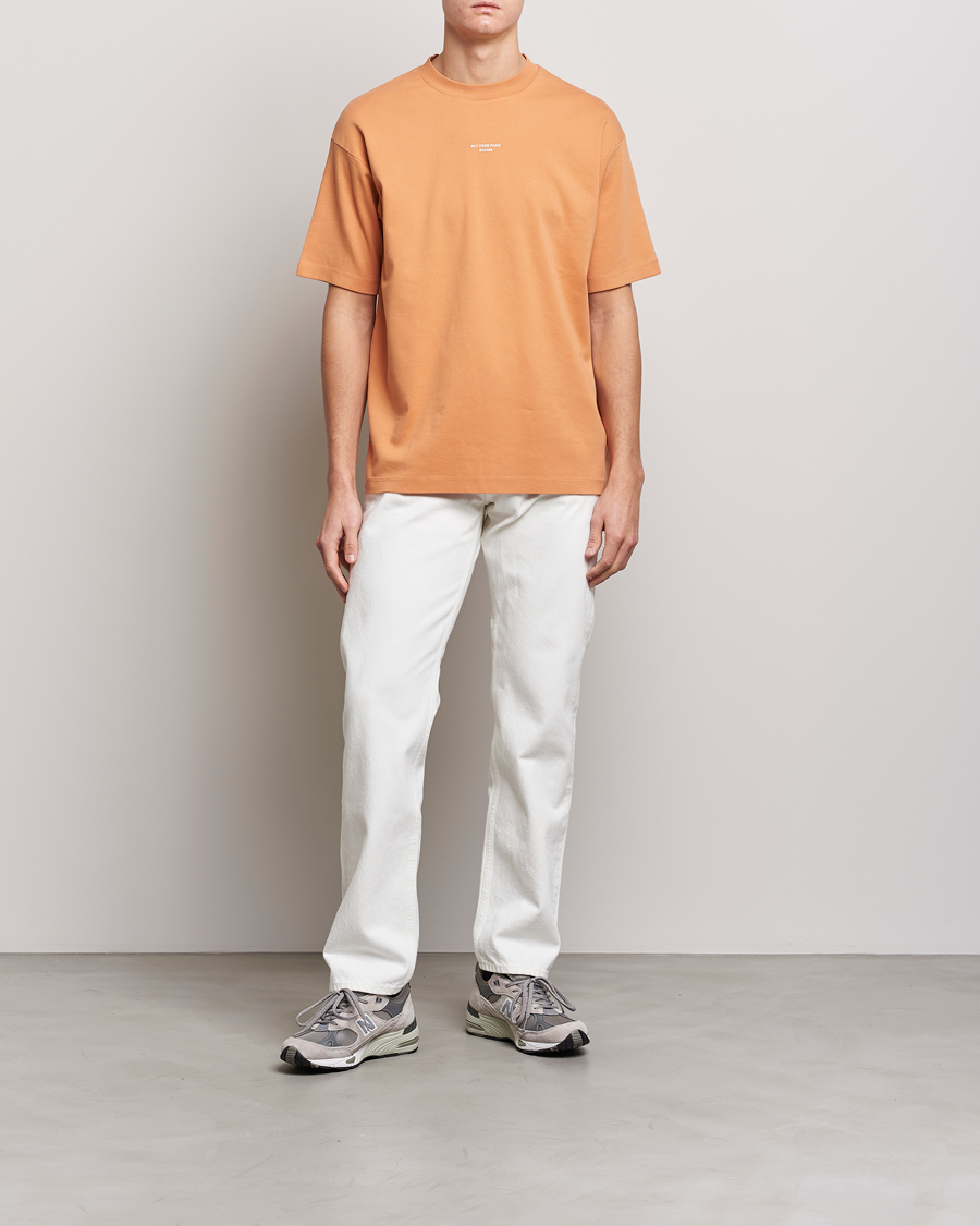 Uomini | T-shirt | Drôle de Monsieur | Classic NFPM T-Shirt Peach