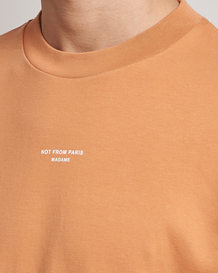 Uomini | T-shirt | Drôle de Monsieur | Classic NFPM T-Shirt Peach