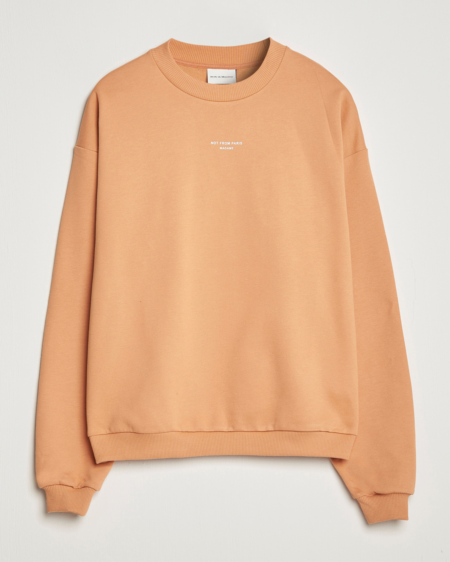 Uomini | Maglieria | Drôle de Monsieur | Classic NFPM Sweatshirt Peach