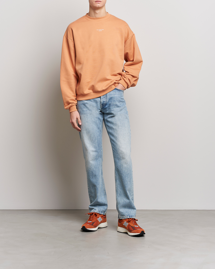 Uomini | Maglieria | Drôle de Monsieur | Classic NFPM Sweatshirt Peach