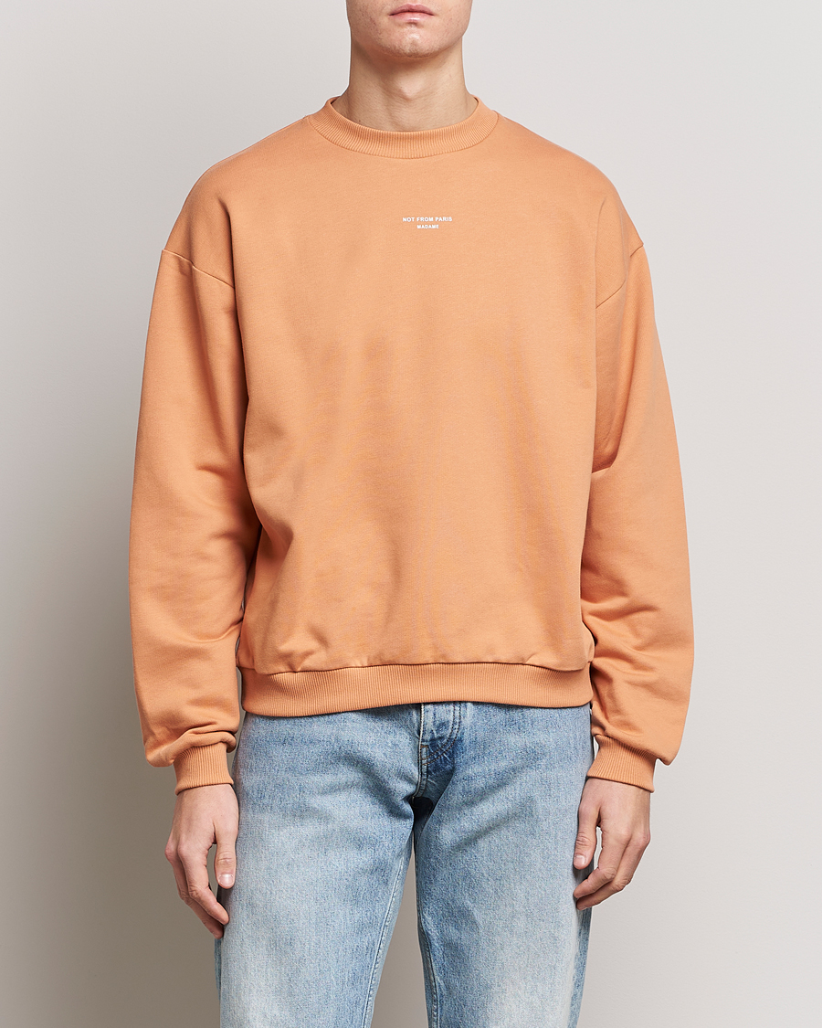 Uomini | Maglieria | Drôle de Monsieur | Classic NFPM Sweatshirt Peach