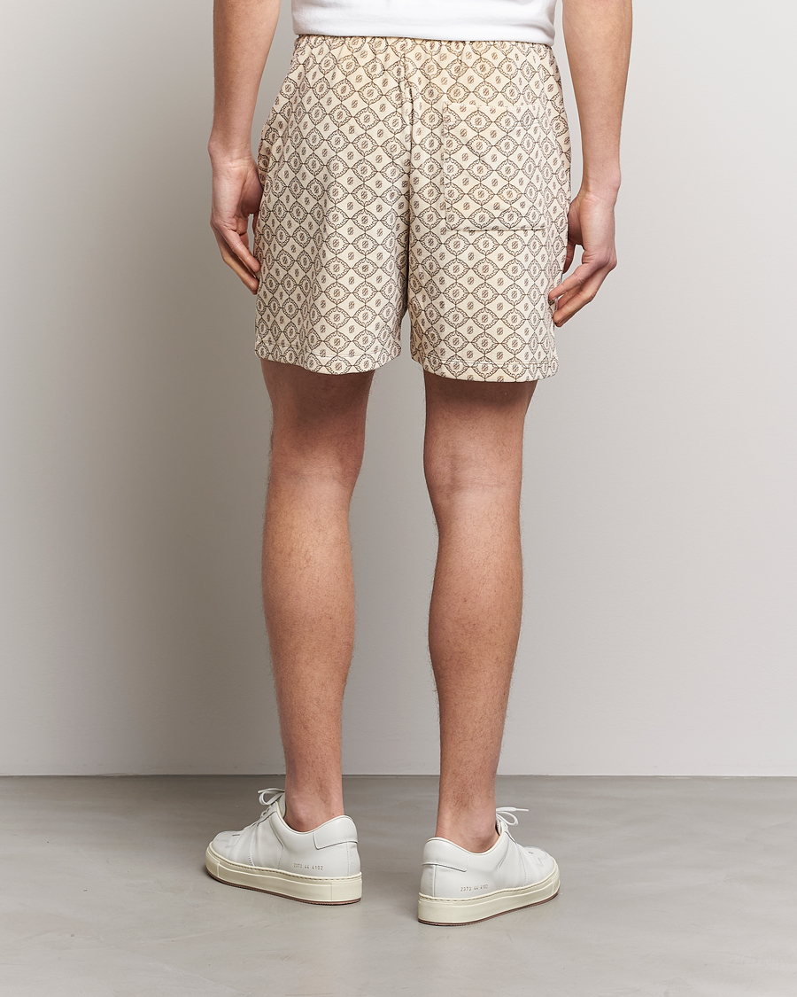 Uomini | Pantaloncini | Drôle de Monsieur | Monogram Terry Shorts Off White