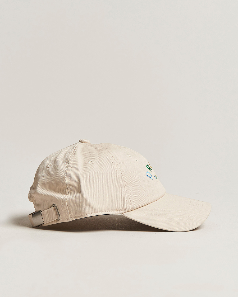 Uomini | Drôle de Monsieur Fleur Baseball Cap Beige | Drôle de Monsieur | Fleur Baseball Cap Beige
