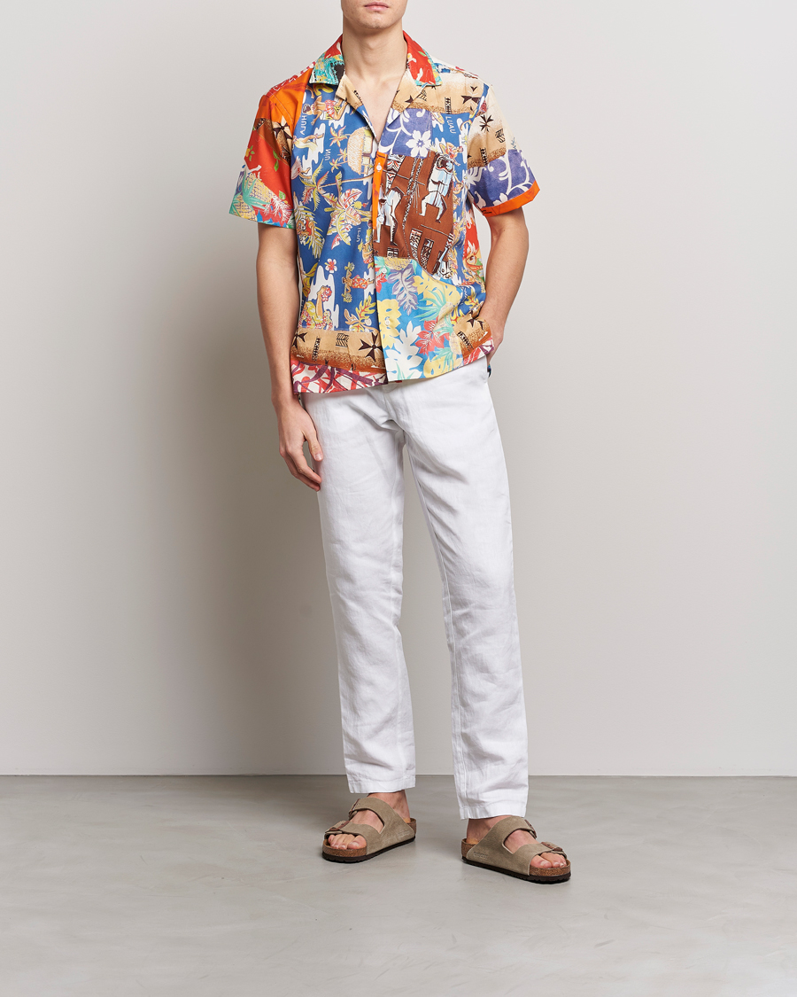 Uomini | Camicie | Gitman Vintage | Aloha Quilt Camp Shirt Multicolor