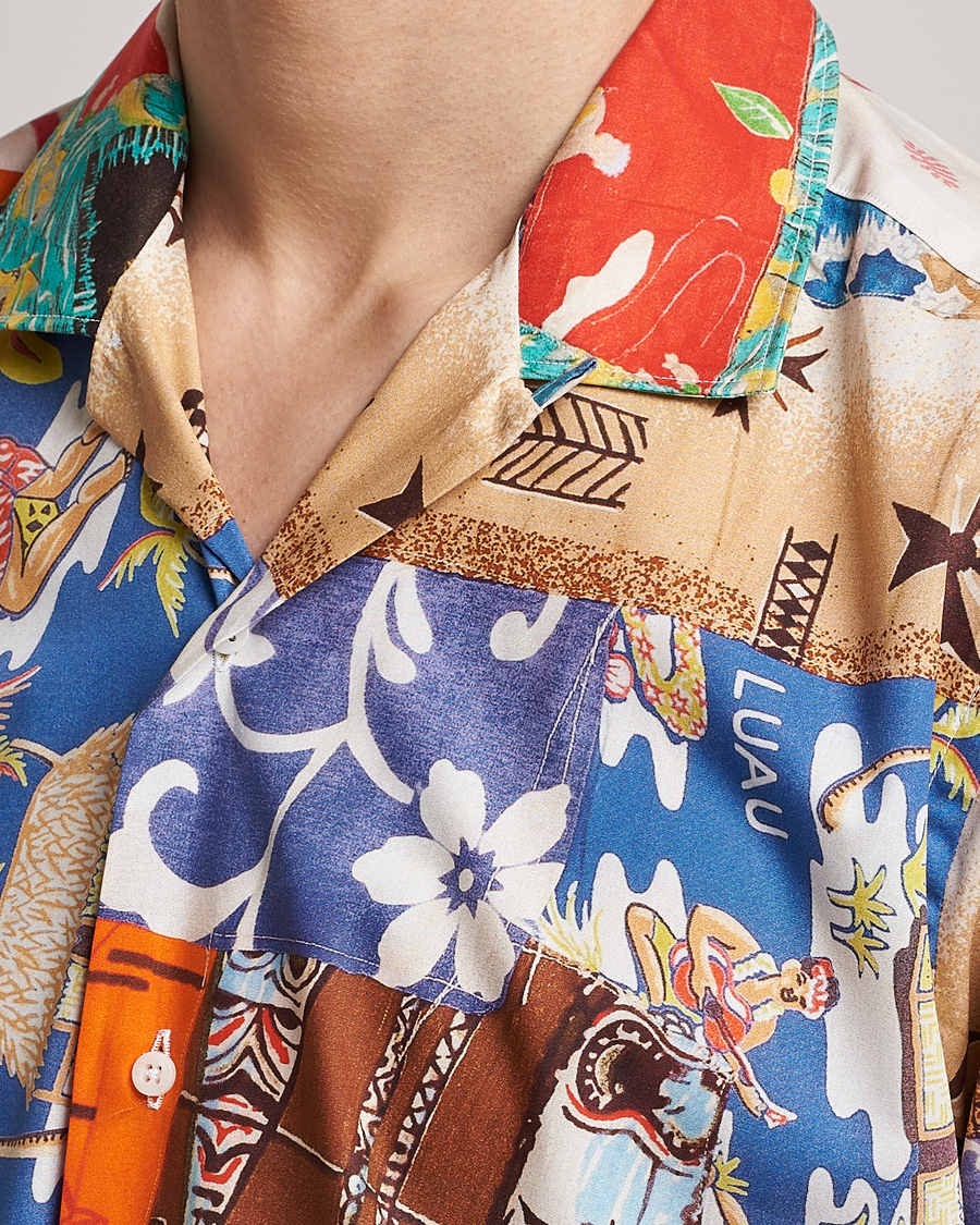 Uomini | Camicie | Gitman Vintage | Aloha Quilt Camp Shirt Multicolor