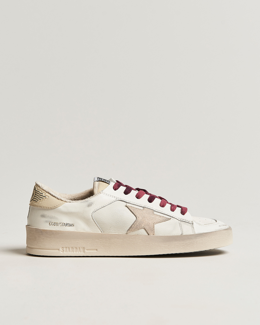Uomini | Golden Goose Deluxe Brand Star Dan Sneakers White/Beige | Golden Goose | Deluxe Brand Star Dan Sneakers White/Beige
