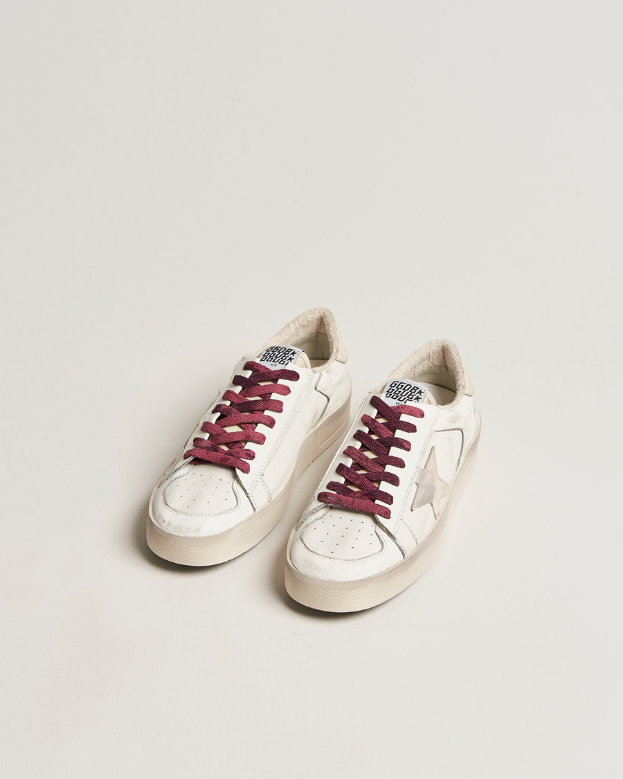 Uomini | Golden Goose Deluxe Brand Star Dan Sneakers White/Beige | Golden Goose | Deluxe Brand Star Dan Sneakers White/Beige