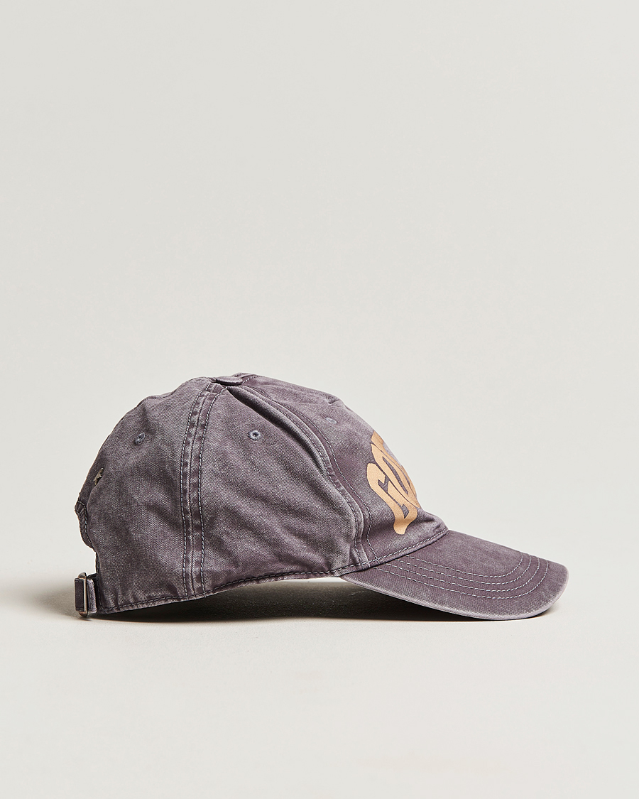 Uomini | Golden Goose Deluxe Brand Distressed Cotton Baseball Cap Marzipan | Golden Goose | Deluxe Brand Distressed Cotton Baseball Cap Marzipan