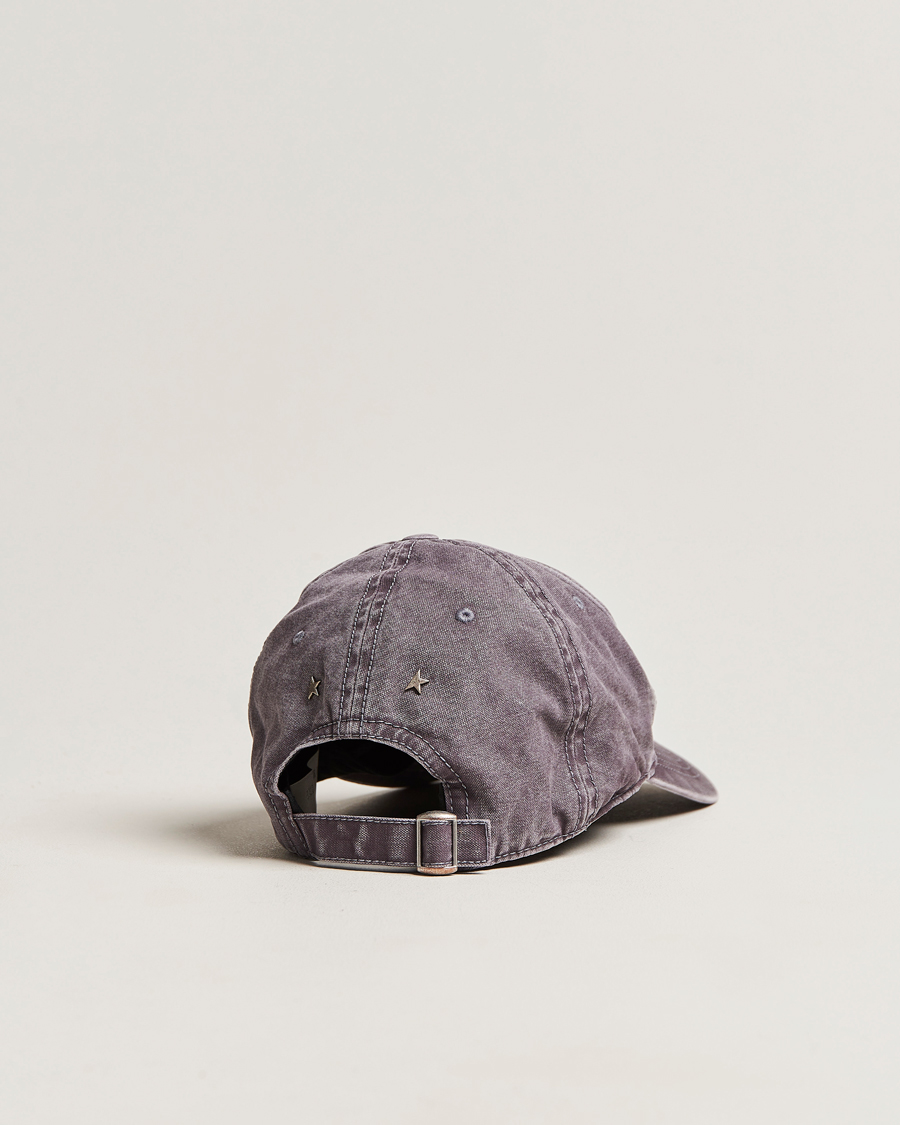 Uomini | Golden Goose Deluxe Brand Distressed Cotton Baseball Cap Marzipan | Golden Goose | Deluxe Brand Distressed Cotton Baseball Cap Marzipan