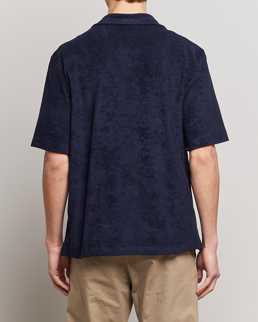 Uomini | Camicie | Howlin' | Short Sleeve Terry Shirt Navy