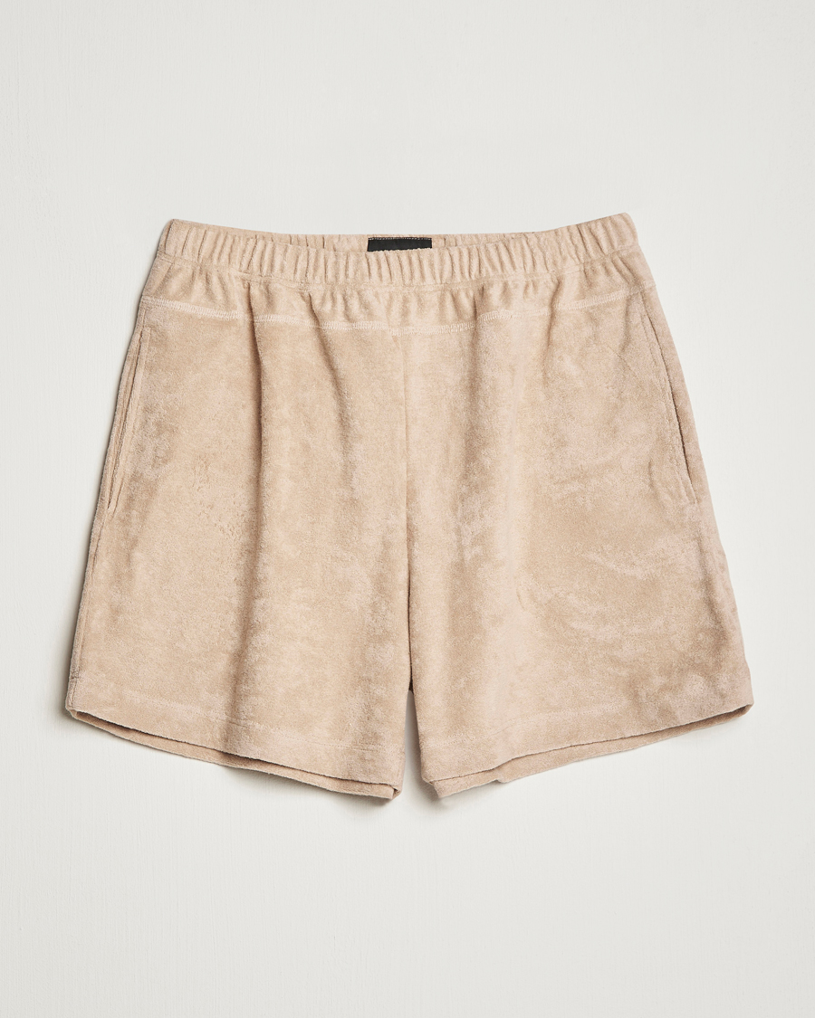 Uomini | Pantaloncini | Howlin' | Cotton Blend Terry Shorts Cashew