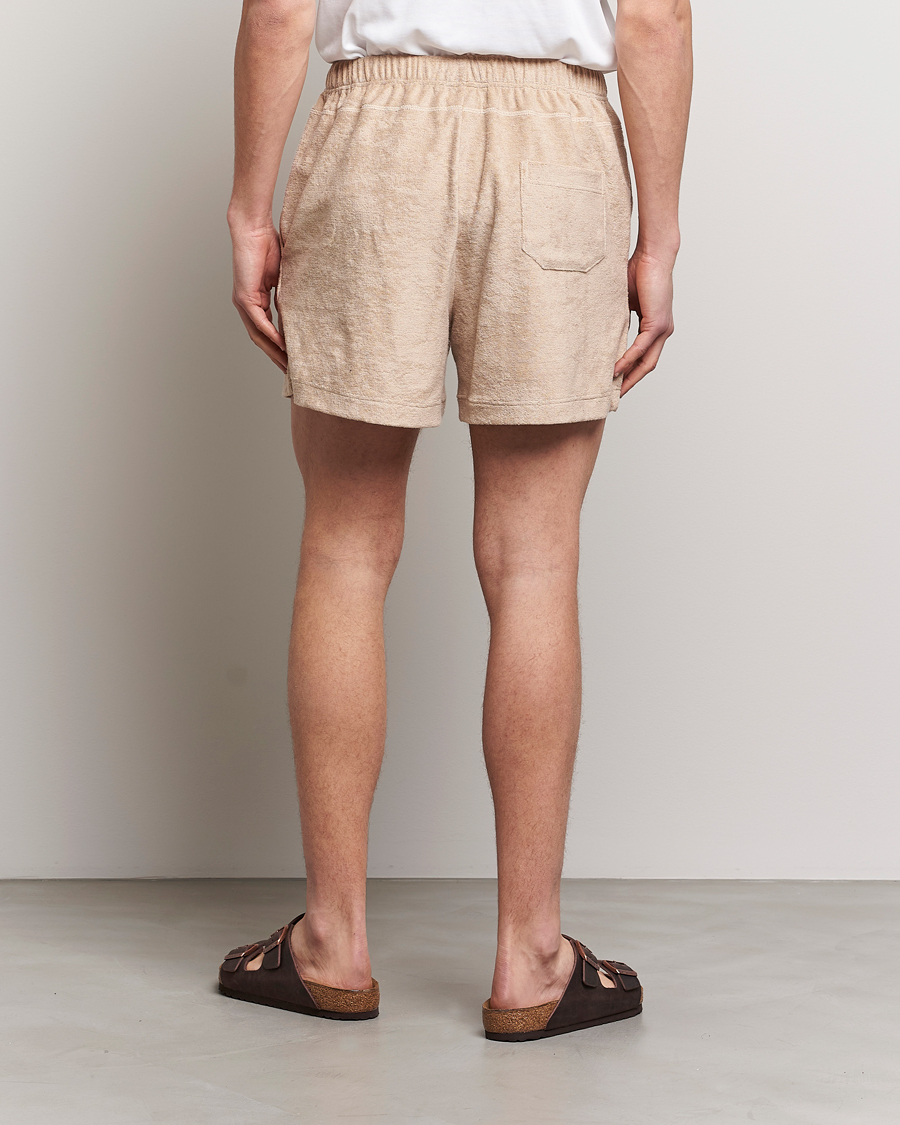 Uomini | Pantaloncini | Howlin' | Cotton Blend Terry Shorts Cashew