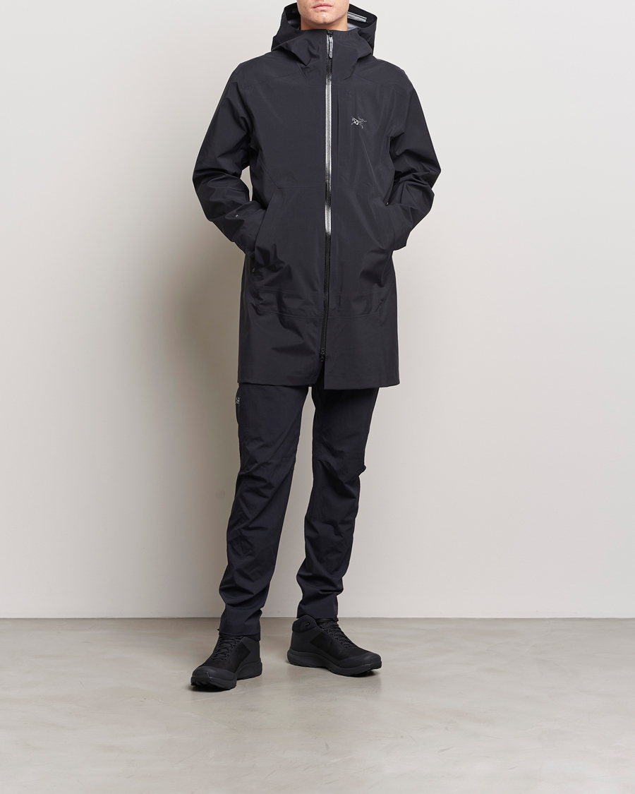 Uomini | Giacche | Arc'teryx | Ralle Gore-Tex Long Jacket Black