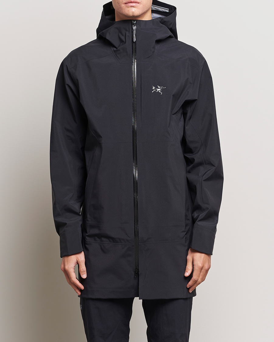 Uomini | Giacche | Arc'teryx | Ralle Gore-Tex Long Jacket Black