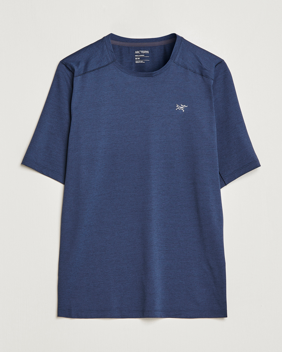 Uomini | T-shirt | Arc'teryx | Cormac Crew Neck Tee Black Sapphire Heather