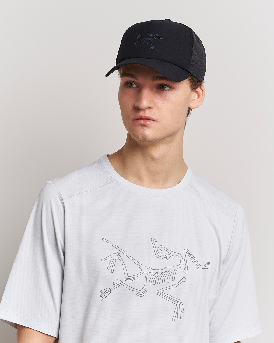 Uomini | Arc'teryx Bird Trucker Cap Black | Arc'teryx | Bird Trucker Cap Black