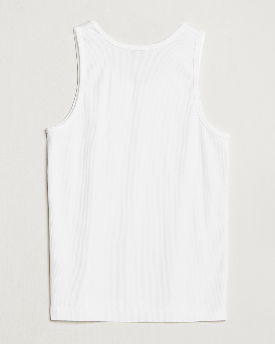Uomini | T-shirt | CDLP | Rib Tank Top White