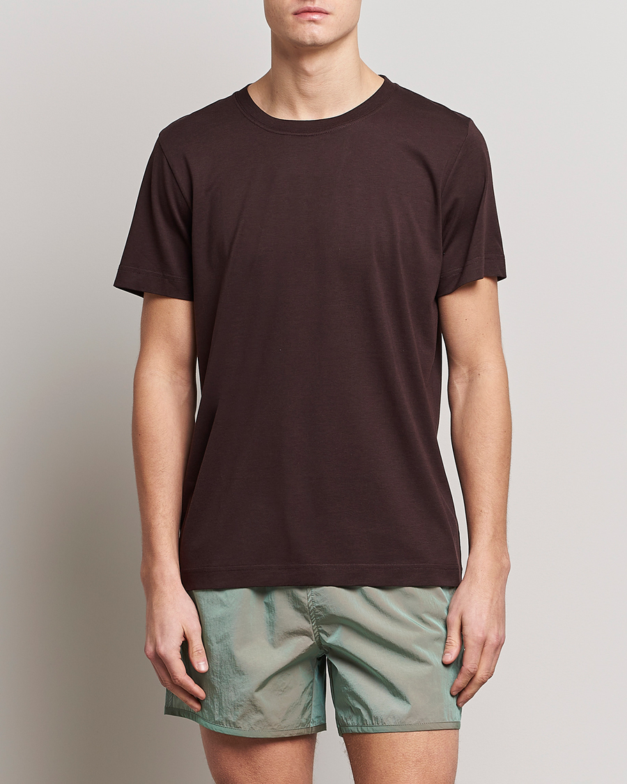 Uomini | T-shirt | CDLP | Midweight T-Shirt Brown