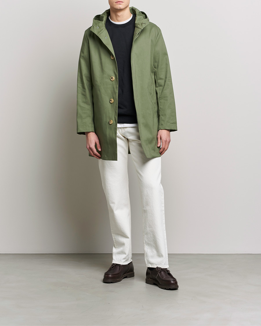 Uomini | Giacche | Mackintosh | Chryston Short Waterproof Jacket Four Leaf
