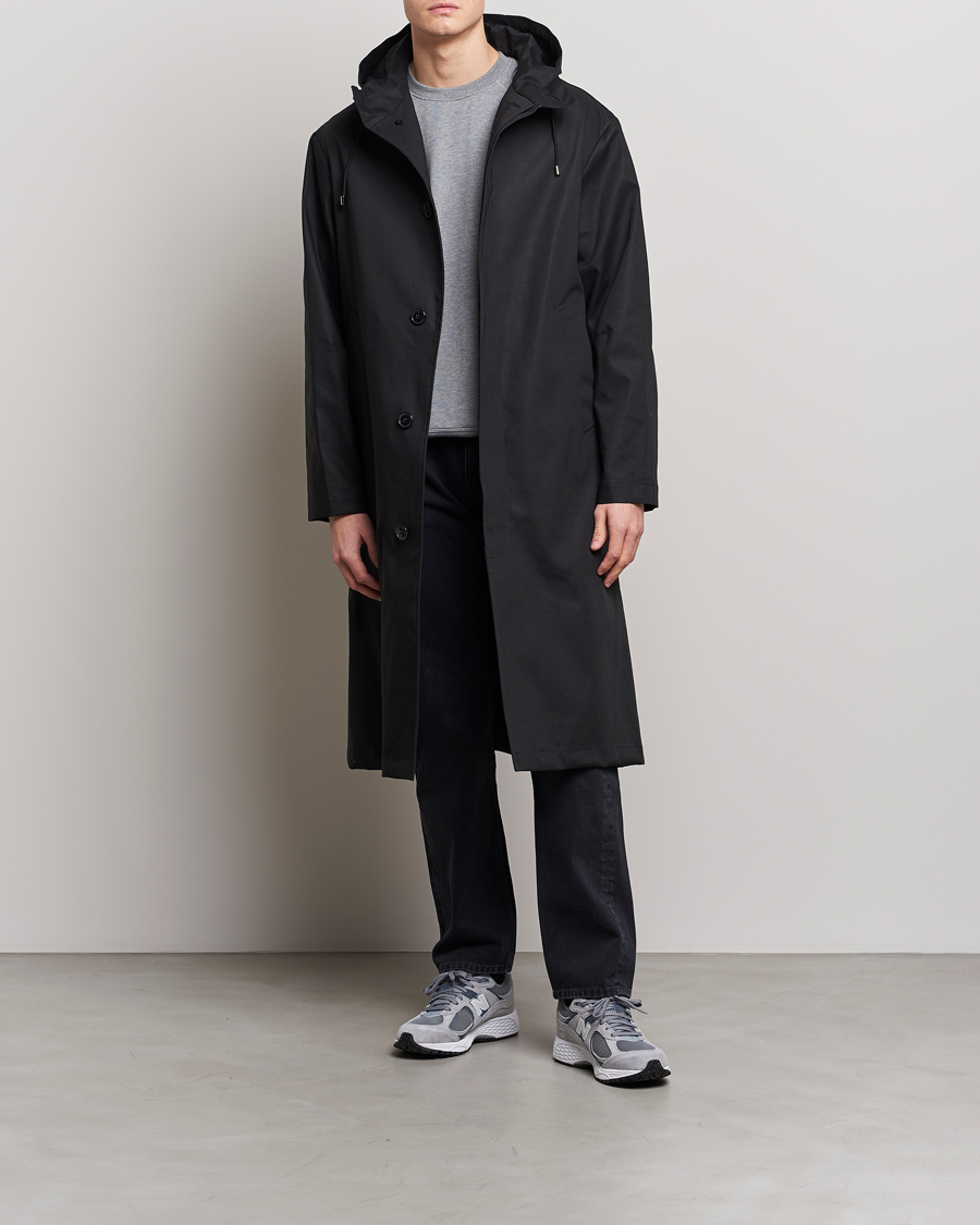 Uomini | Giacche | Mackintosh | Wolfson Rain Coat Black