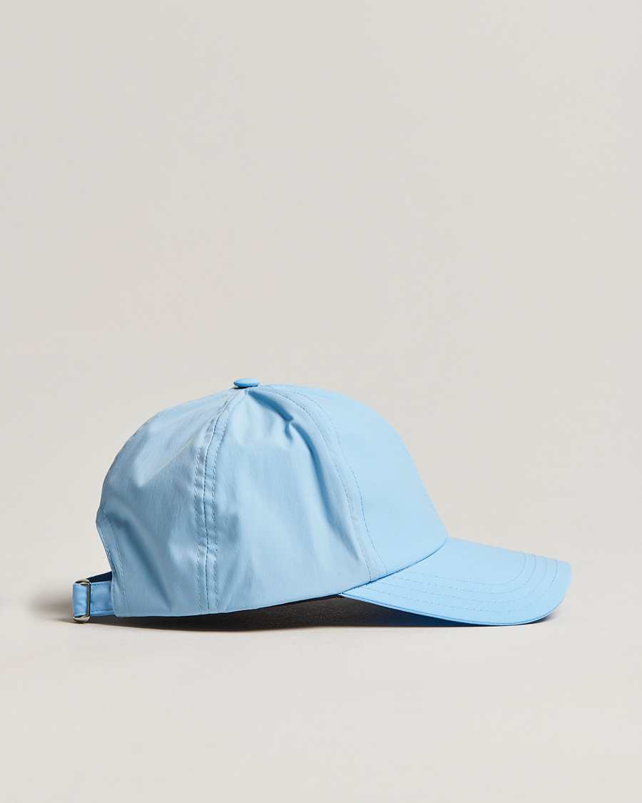 Uomini | Mackintosh Tipping Baseball Cap Sky Blue | Mackintosh | Tipping Baseball Cap Sky Blue