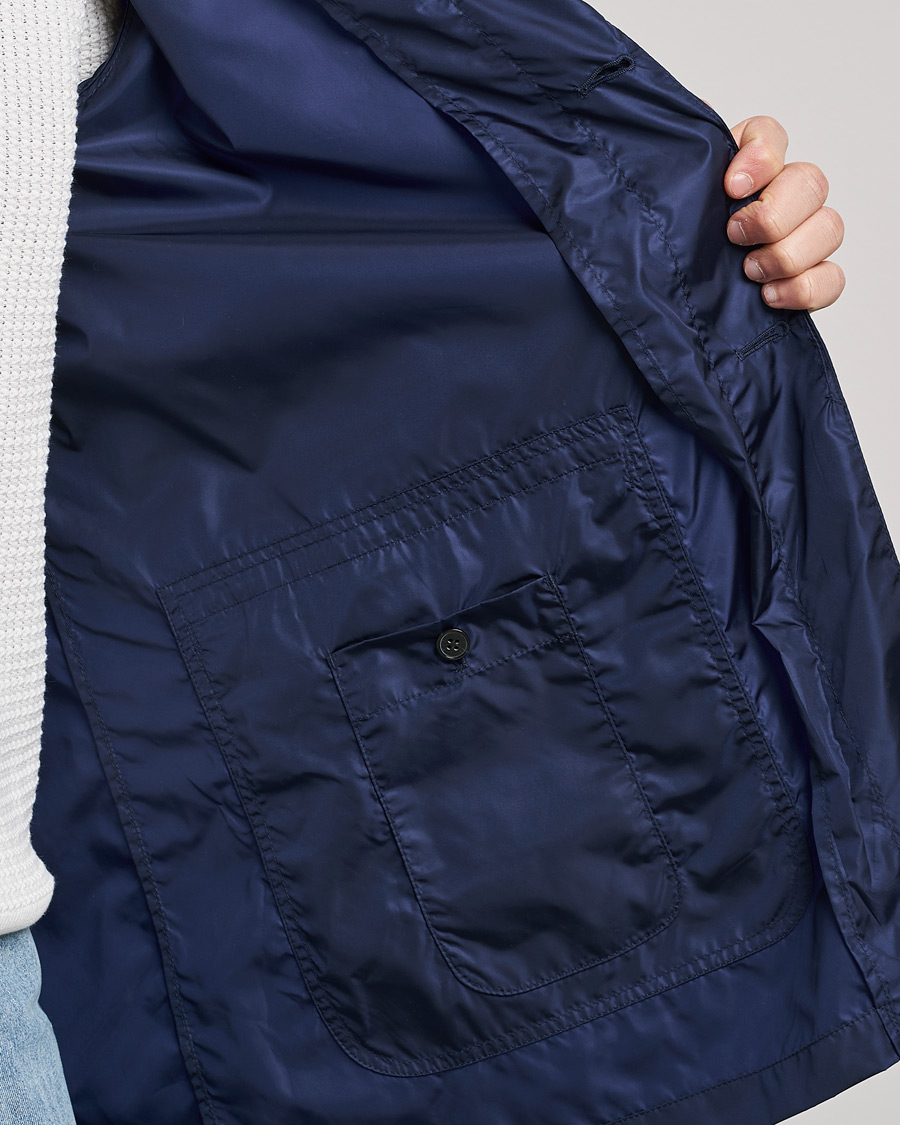 Uomini | Giacche | Mackintosh | Rain Shine Torrential A Line Coat Navy