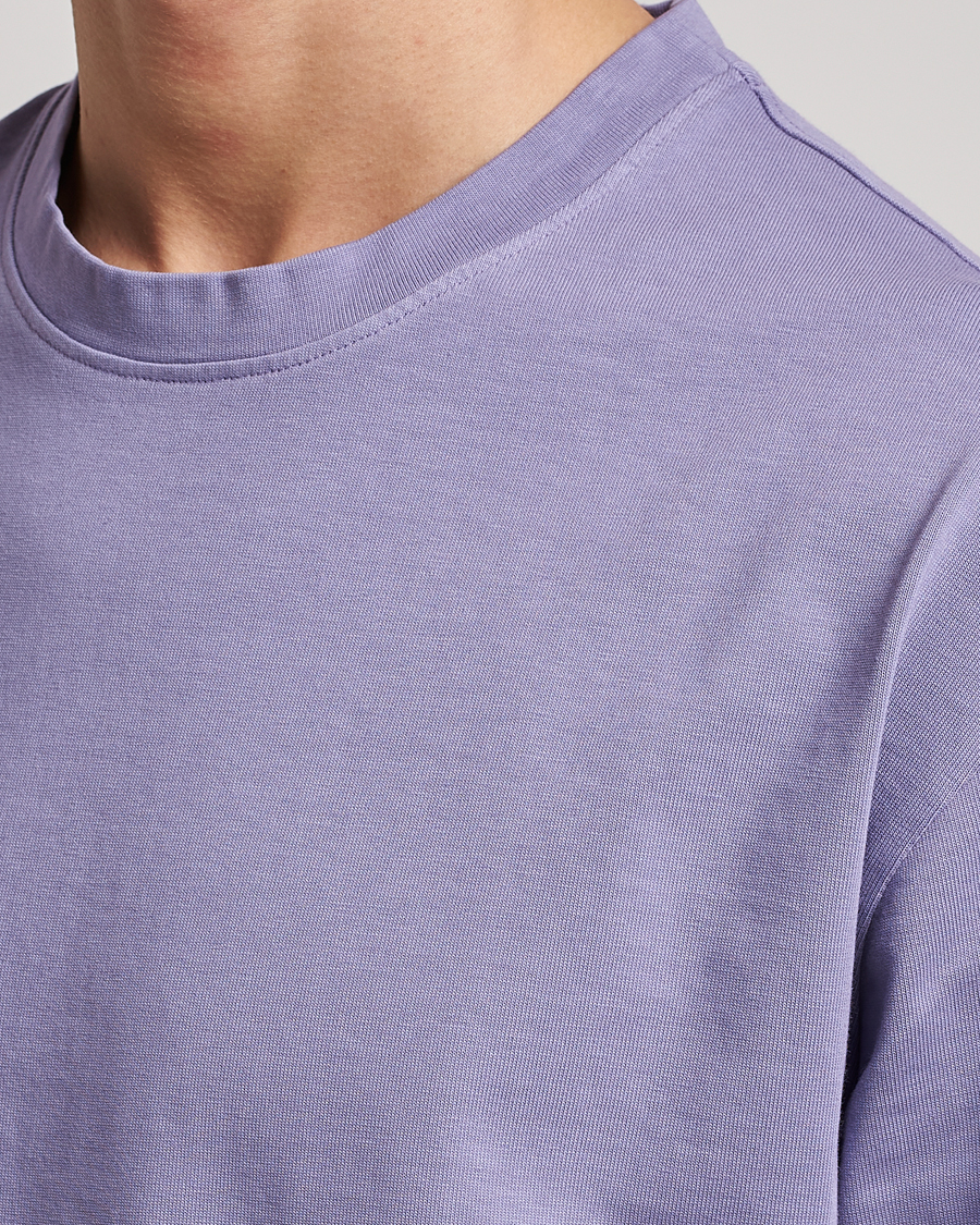 Uomini | T-shirt | Massimo Alba | Nevis Short Sleeve T-Shirt Iris