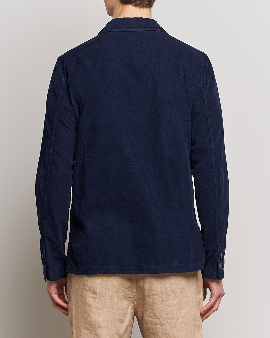 Uomini | Blazers | Massimo Alba | Baglietto Baby Corduroy Jacket Navy